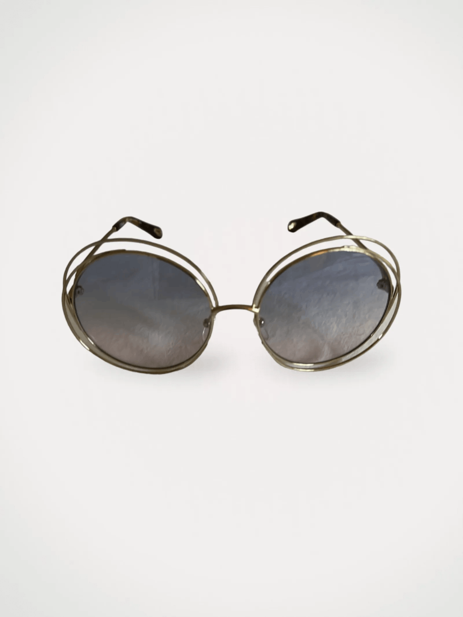 image of Chloe Sunglasses in Gold, Women's