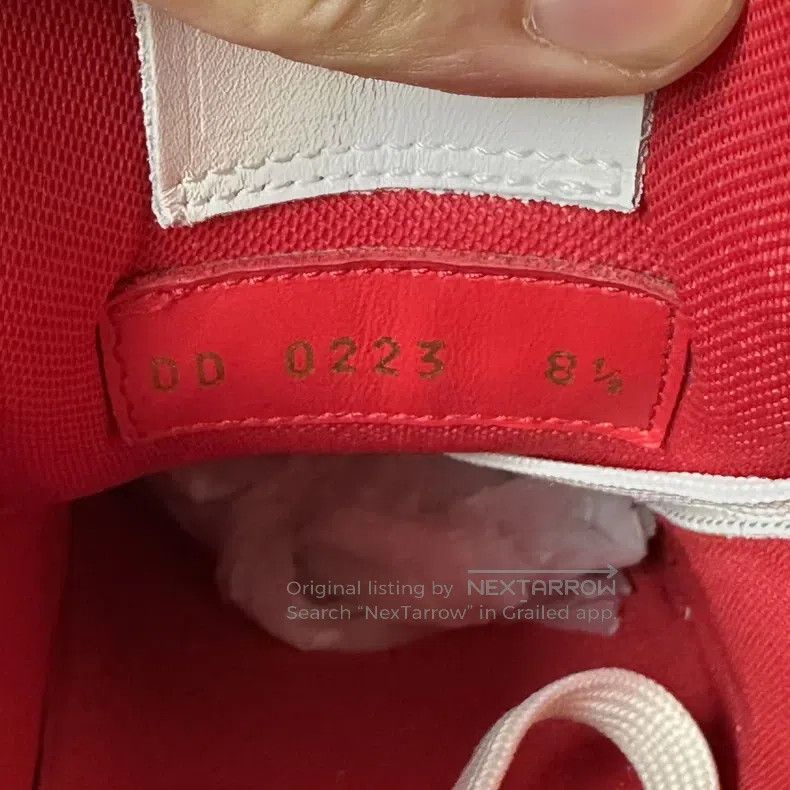 Louis Vuitton Louis Vuitton Trainer White and Red Patchwork Shoes Size US 8.5 / EU 41-42 - 9 Thumbnail