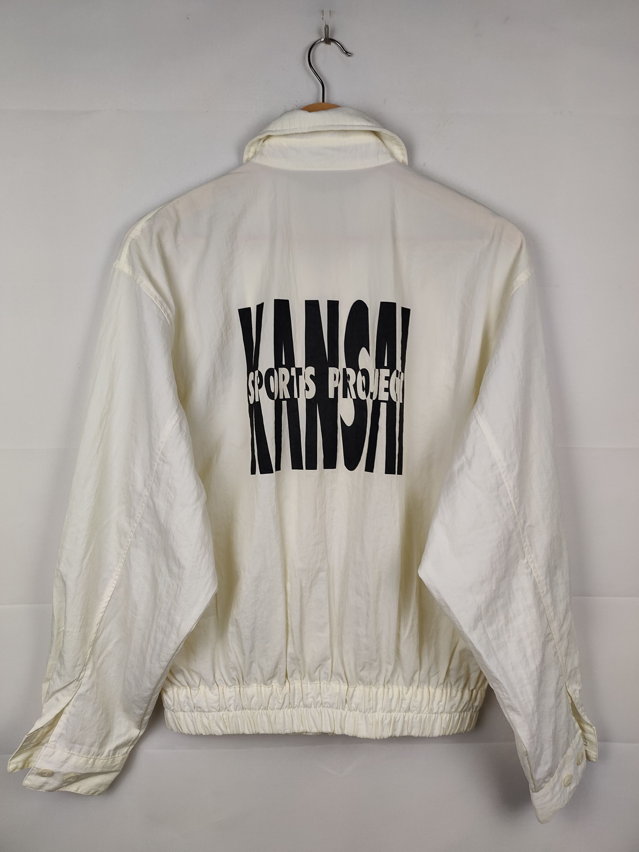 Kansai Yamamoto Vintage 90s Kansai Sport Project Light Jacket Size US L / EU 52-54 / 3 - 3 Thumbnail