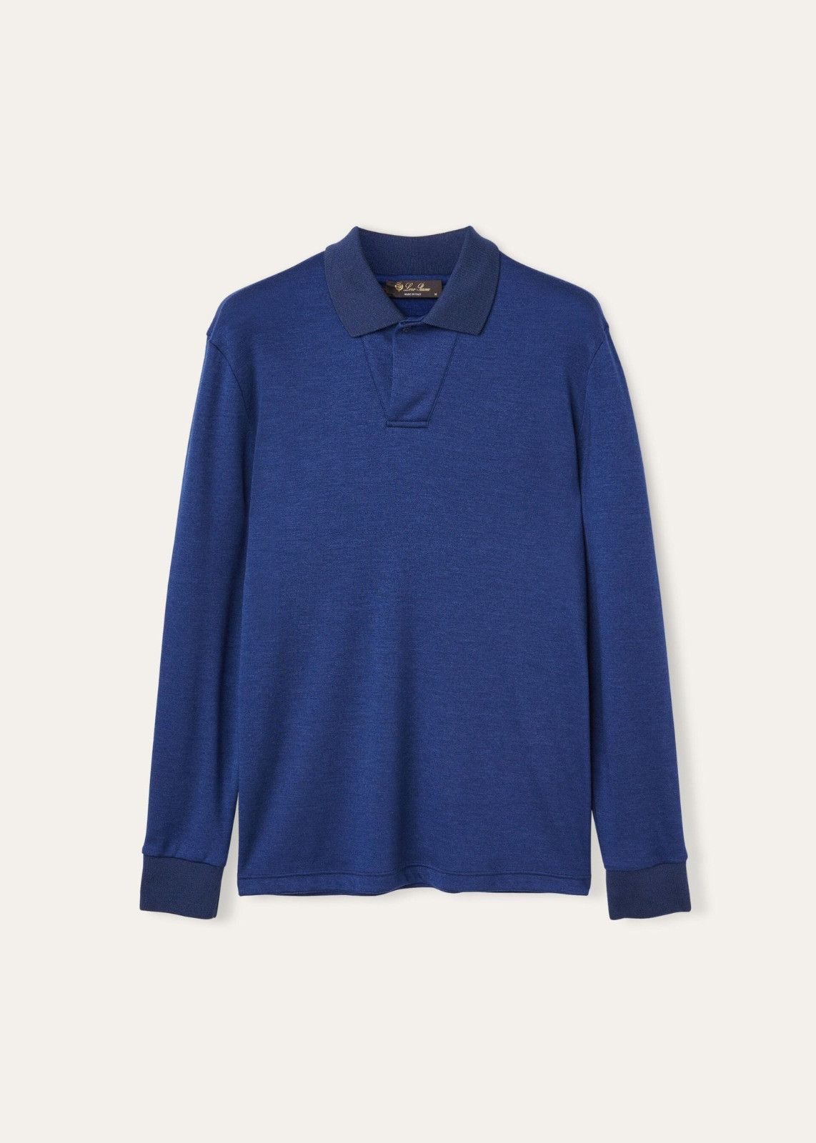 Loro Piana o1srvl11e0225 FAL7201 Open Polo Shirt in Ombre Blue Size US S / EU 44-46 / 1 - 1 Thumbnail
