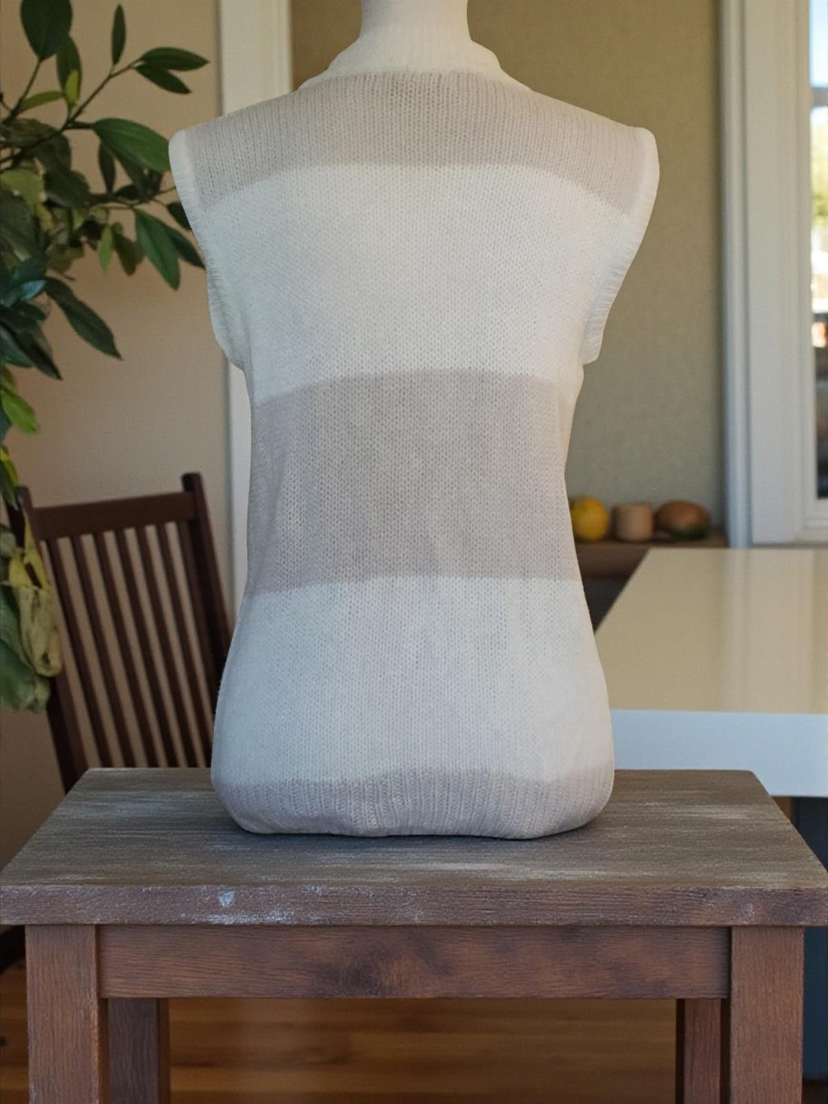 Other Victoria Jones Medium Sleeveless Sweater Vest Size M / US 6-8 / IT 42-44 - 5 Thumbnail