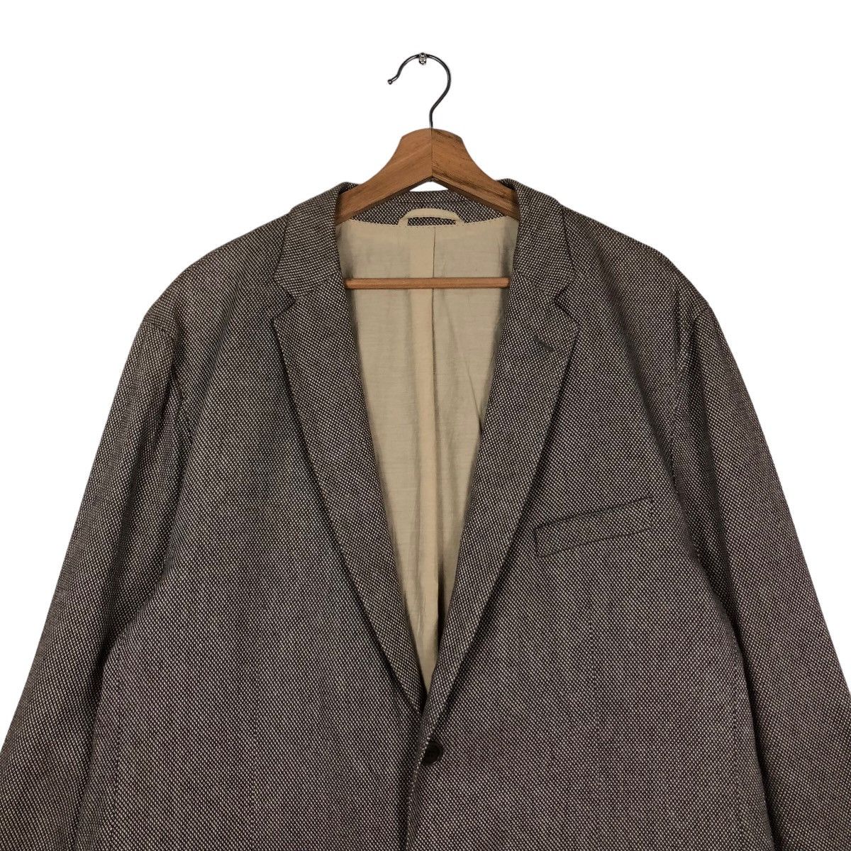 Vintage 🔥Vintage Chore Jacket Abstract Double Collar Hugo Boss Size US M / EU 48-50 / 2 - 3 Thumbnail