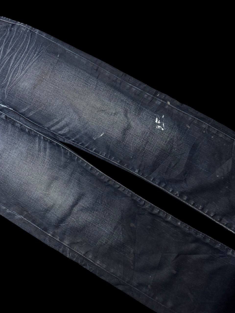 Other SICK Celio 🇯🇵 Insane Mudwash Distressed Whisker Dark Jeans Size US 32 / EU 48 - 7 Thumbnail
