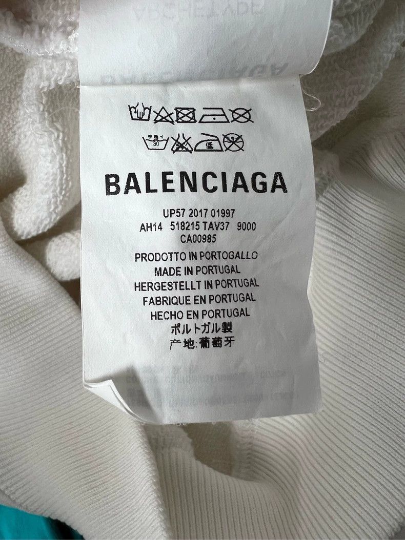 Balenciaga Balenciaga Hoodie at the back Size US S / EU 44-46 / 1 - 4 Thumbnail