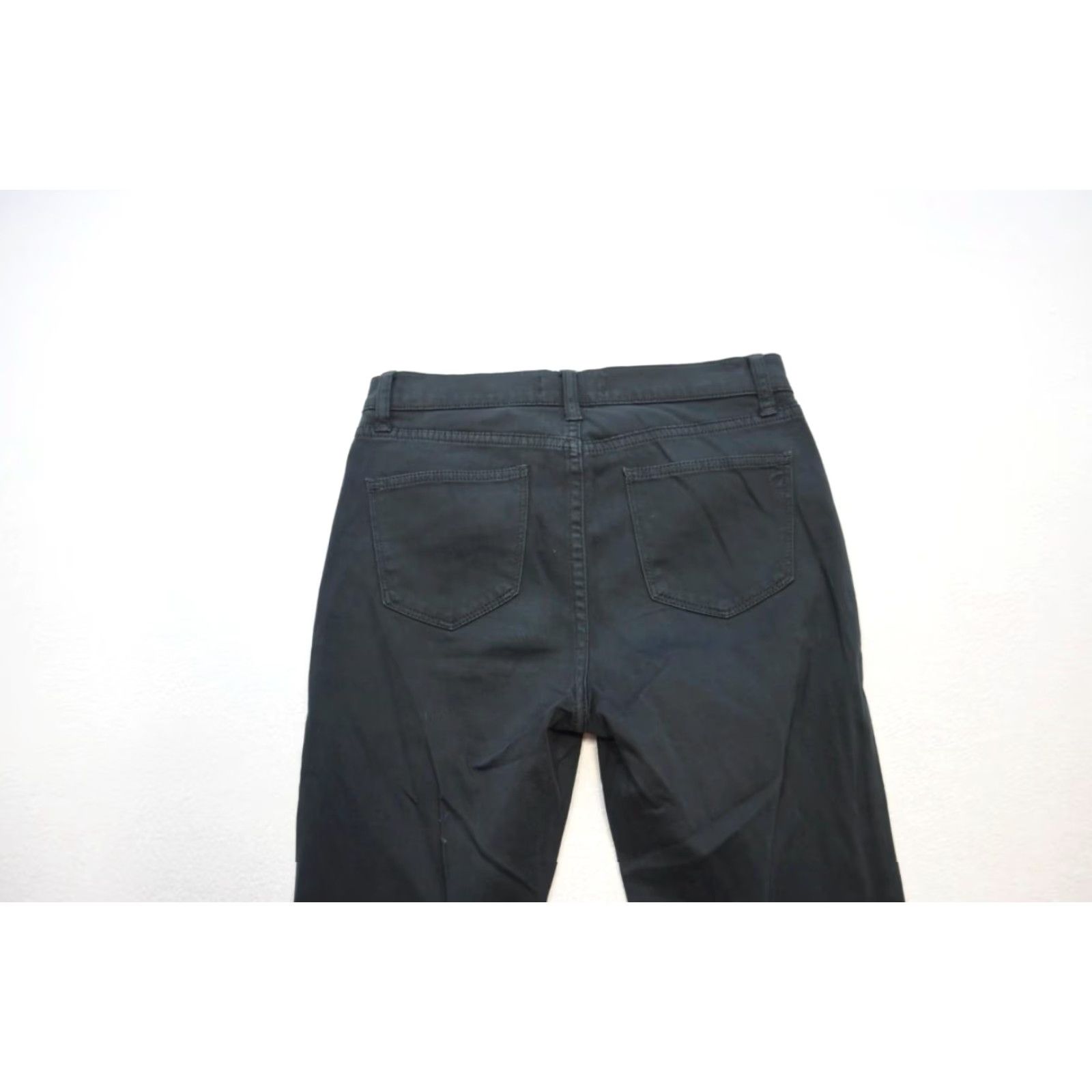 Madewell Black Mid-Rise Skinny Taper Pants 26 Inseam 29 Womens Size 26 Stretch Cotton Spandex Denim Pants