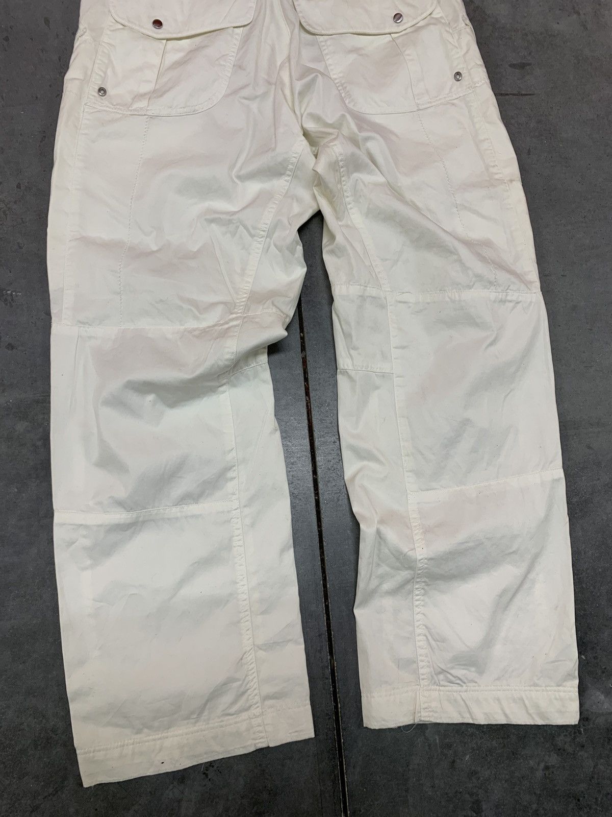 RLX Ralph Lauren Y2K Vintage Parachute Tactical Cargo Flight Pants 33x30 Size US 33 - 4 Thumbnail