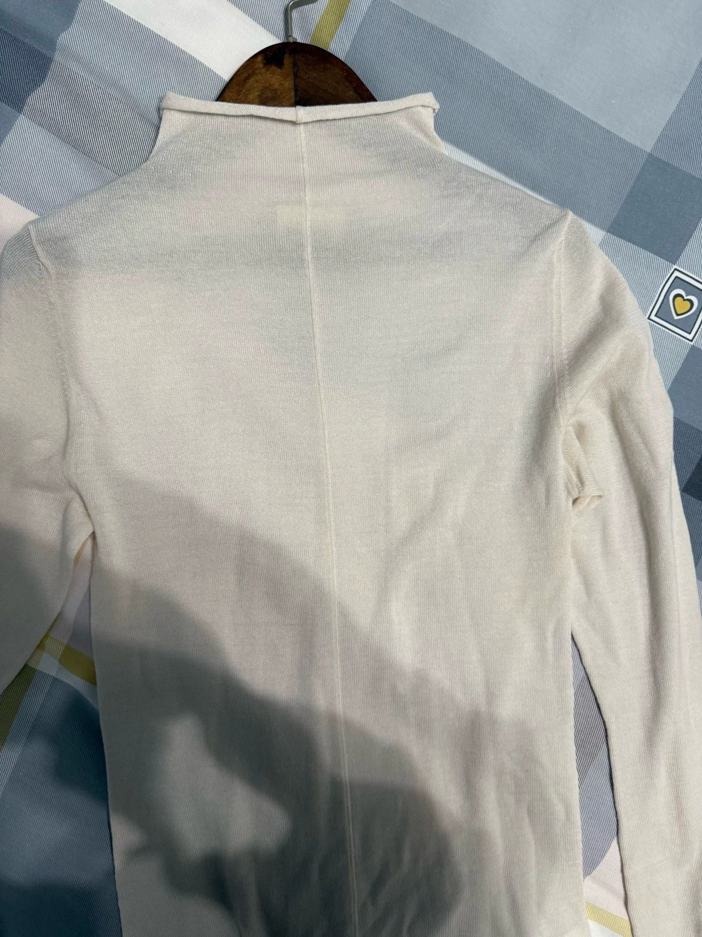 KHAITE khaite wool knit base layer fitted stretch 95 new worn once Size S / US 4 / IT 40 - 2 Thumbnail