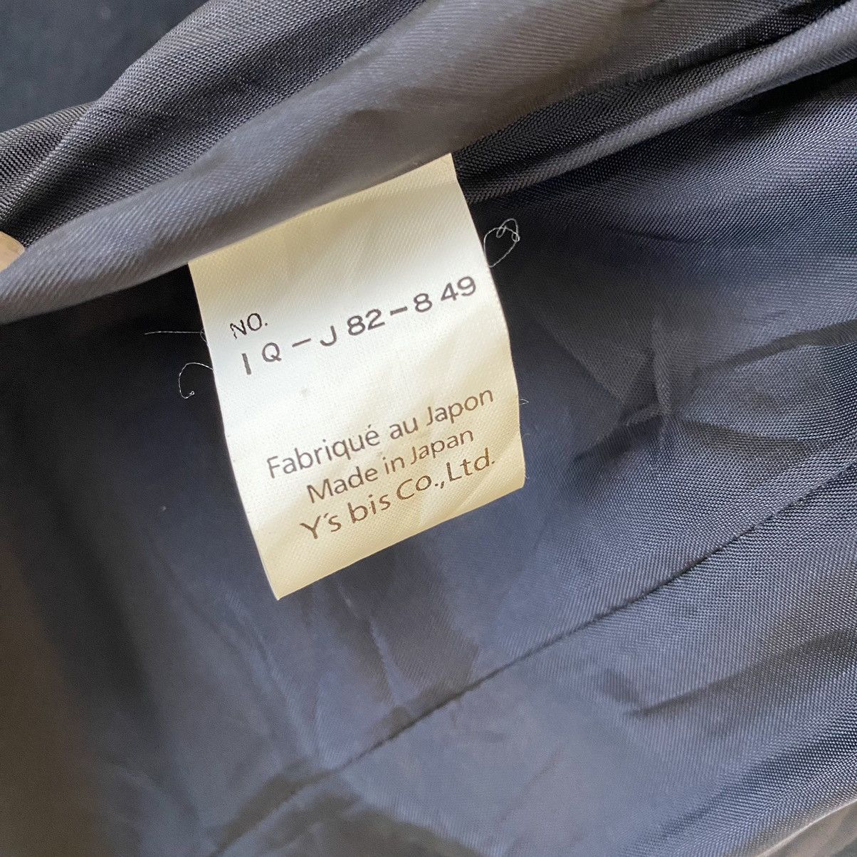 Y's × Yohji Yamamoto I Wish Yohji Yamamoto double breast wool jacket Size M / US 6-8 / IT 42-44 - 10 Thumbnail