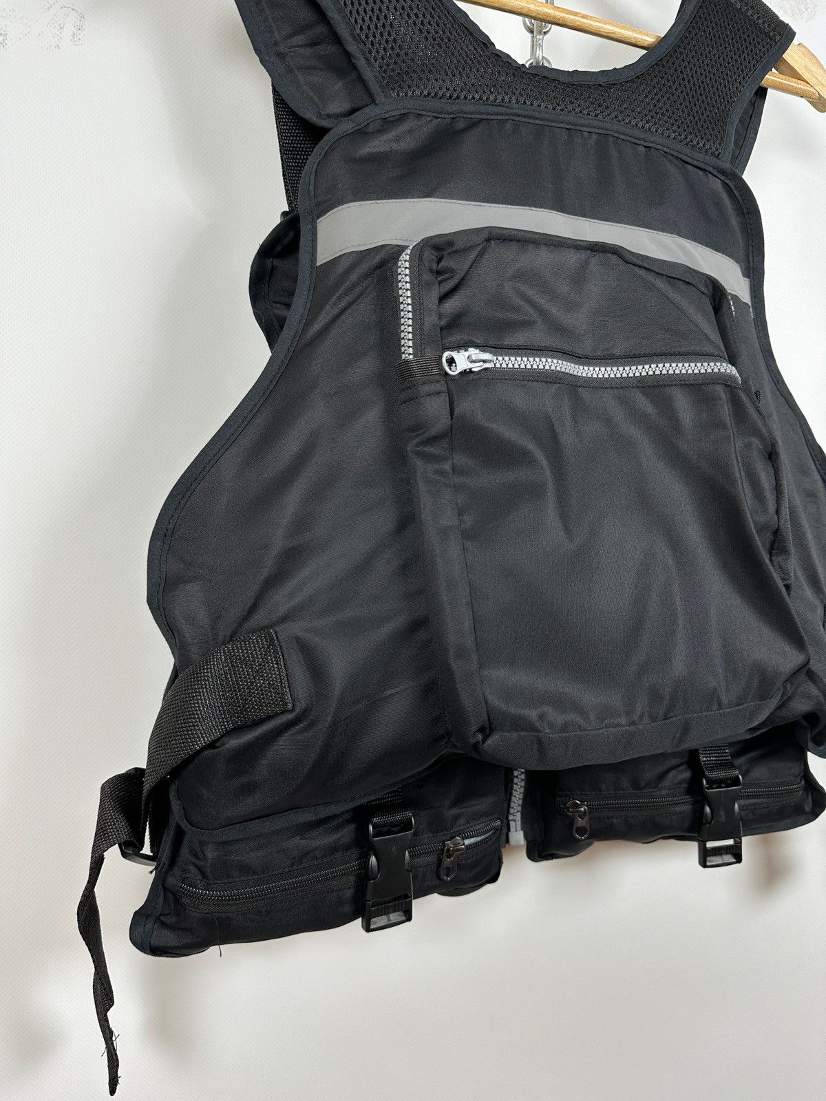Japanese Brand Multipocket Cargo Utility Vest Y2K Size US XL / EU 56 / 4 - 17 Thumbnail