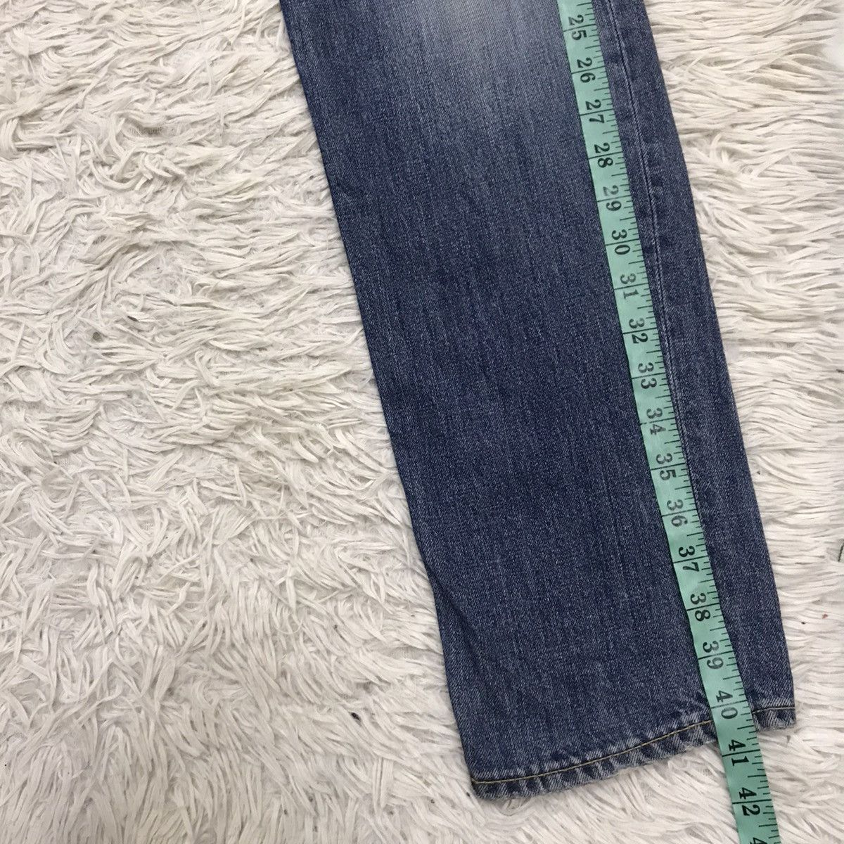 Japanese Brand Azul Denim Collection Hoover Progresive Denim Slimfit Jeans Size US 31 - 20 Thumbnail