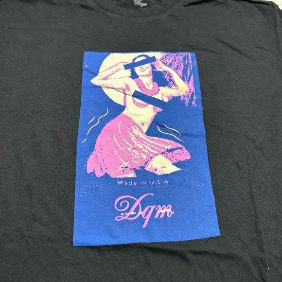 DQM NEW DQM DAVID’S QUALITY MEETS NY BLACK T-SHIRT SZ MEDIUM M Size US M / EU 48-50 / 2 - 2 Thumbnail