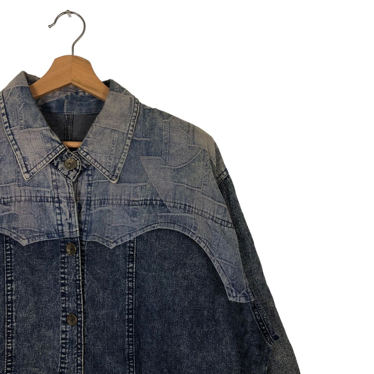 Japanese Brand 🔥90’s Vintage Sisoko Quilted Blue Blue Japan Jacket Size US M / EU 48-50 / 2 - 6 Thumbnail