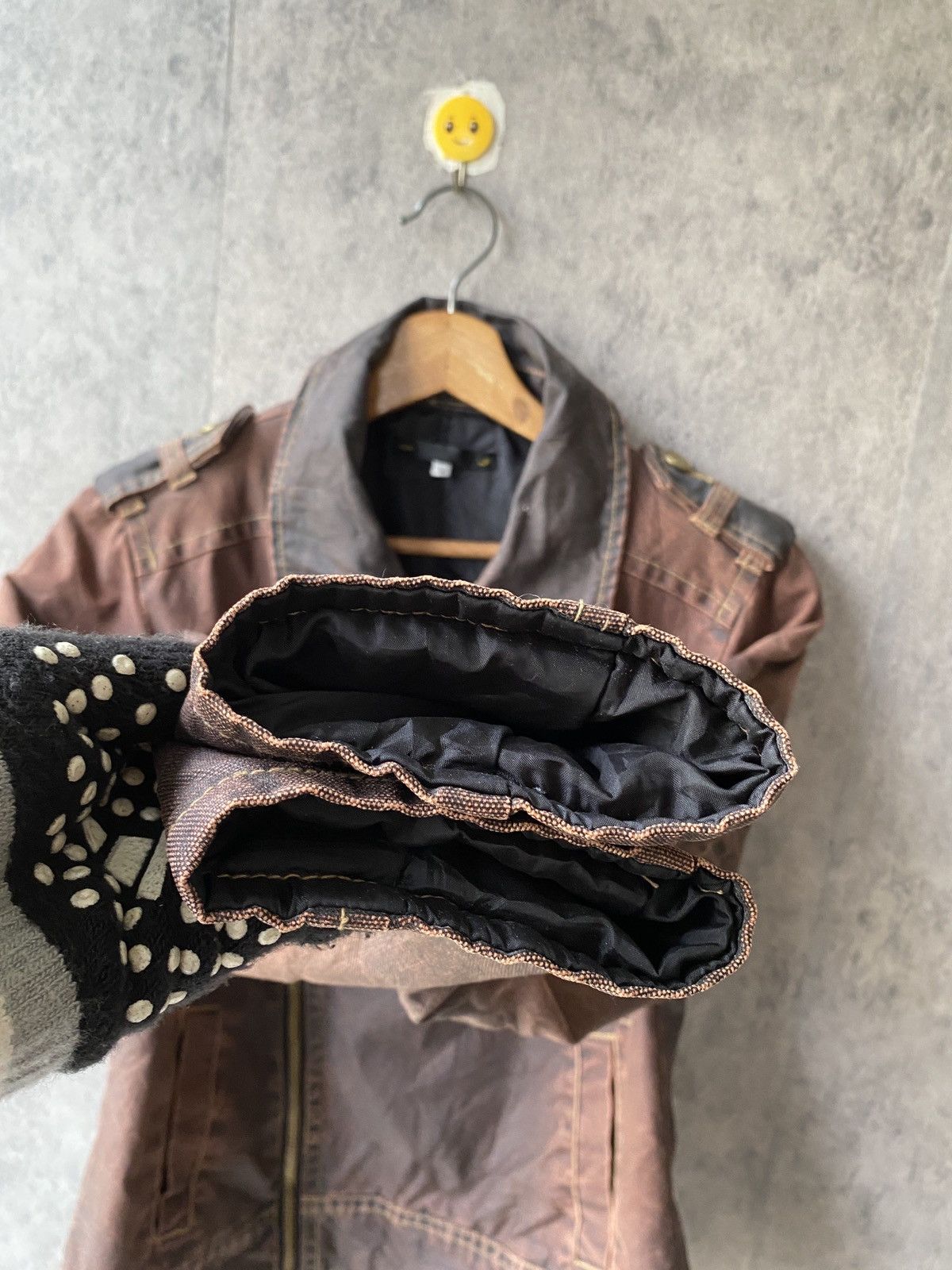 Japanese Brand Icom Japan By Ttu Waxed Biker Jacket Size US M / EU 48-50 / 2 - 7 Thumbnail