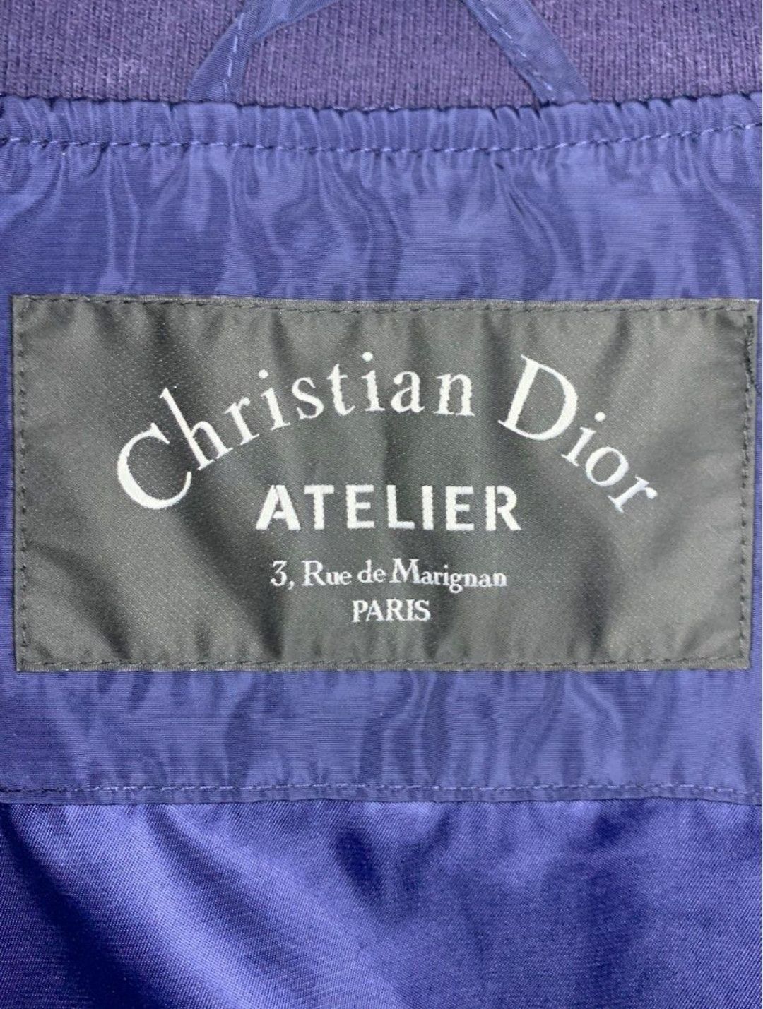 Christian Dior Monsieur Christian Dior Big Logo Bomber Jacket Size US M / EU 48-50 / 2 - 4 Thumbnail
