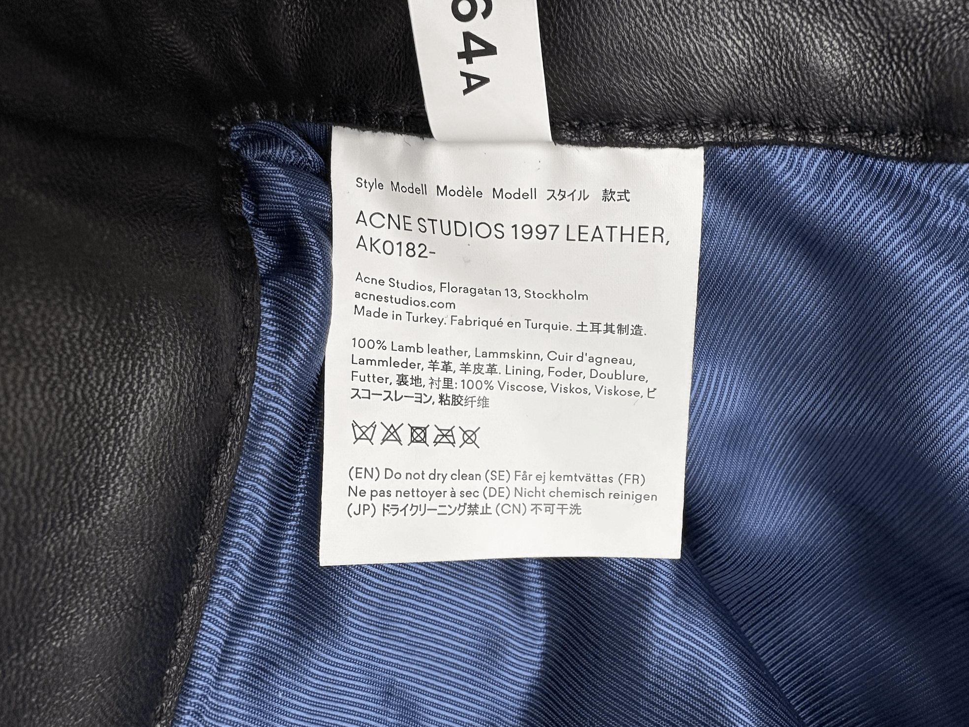 Acne Studios Acne Studio 1997 Black Leather Pants AK018 !Brand New! Size 25" / US 0 / IT 36 - 6 Thumbnail