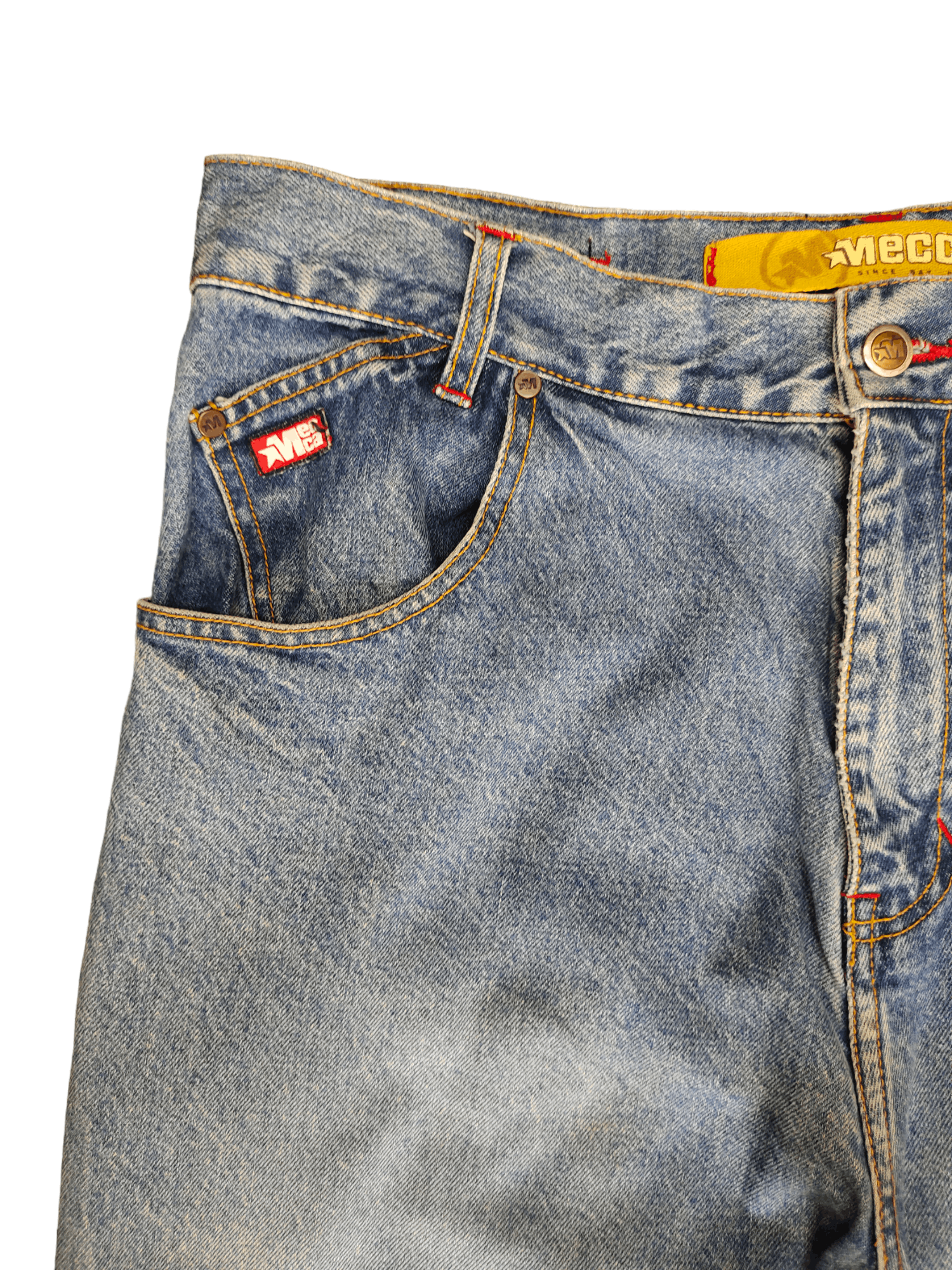 Mecca Baggy Jeans Mecca Wide Leg Denim Y2k Jnco Size US 34 / EU 50 - 11 Thumbnail
