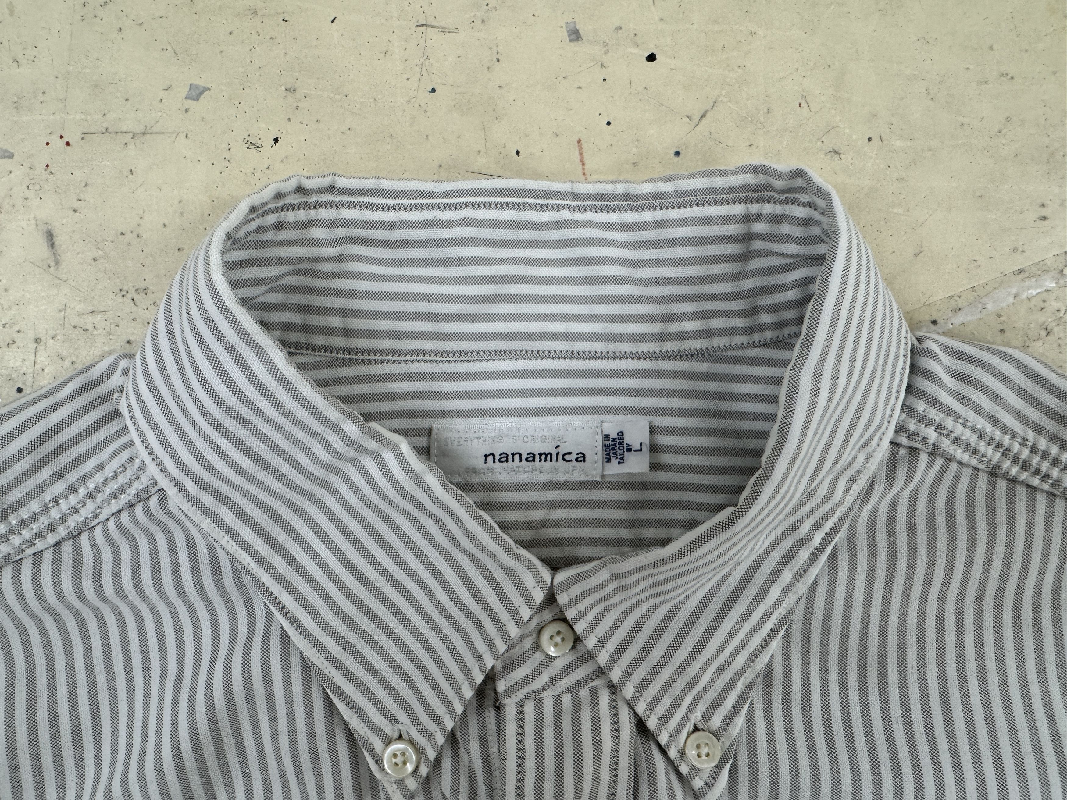 Nanamica Nanamica Button Down Wind Shirt Size US L / EU 52-54 / 3 - 4 Thumbnail