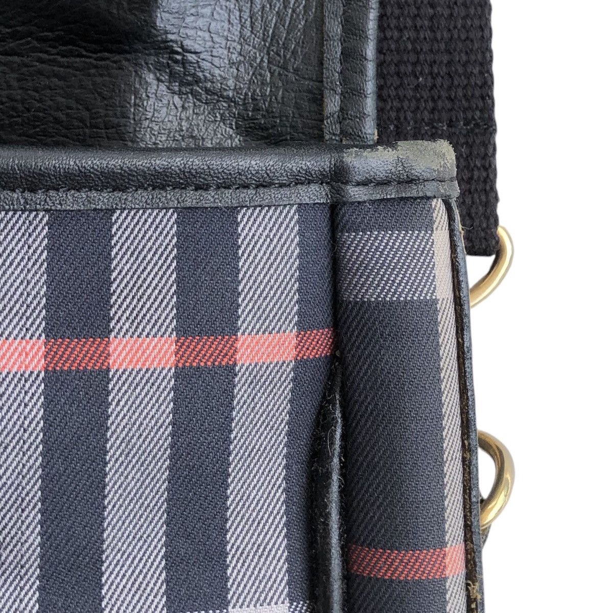 Burberry Burberrys Checked Novacheck Documents Bag Size ONE SIZE - 15 Thumbnail