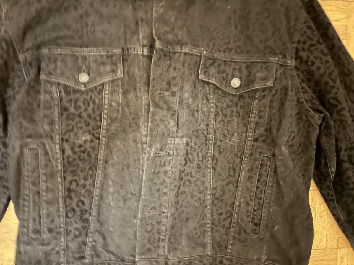 Japanese Brand Minedenim Oversized zebra-print denim jacket Size US L / EU 52-54 / 3 - 5 Thumbnail