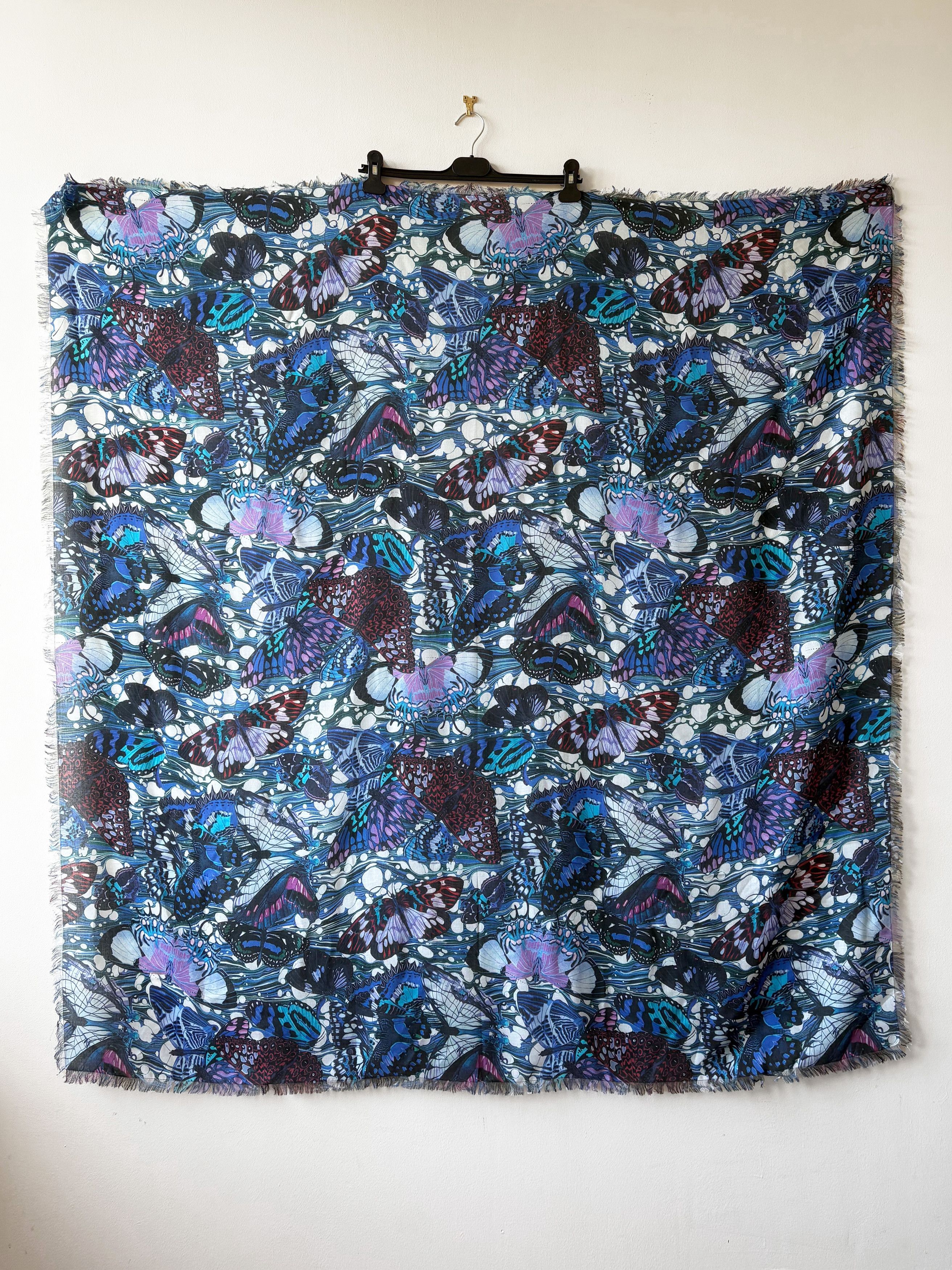 Jean Paul Gaultier Jean Paul Gaultier unisex butterfly print sarong / scarf Size ONE SIZE - 2 Thumbnail