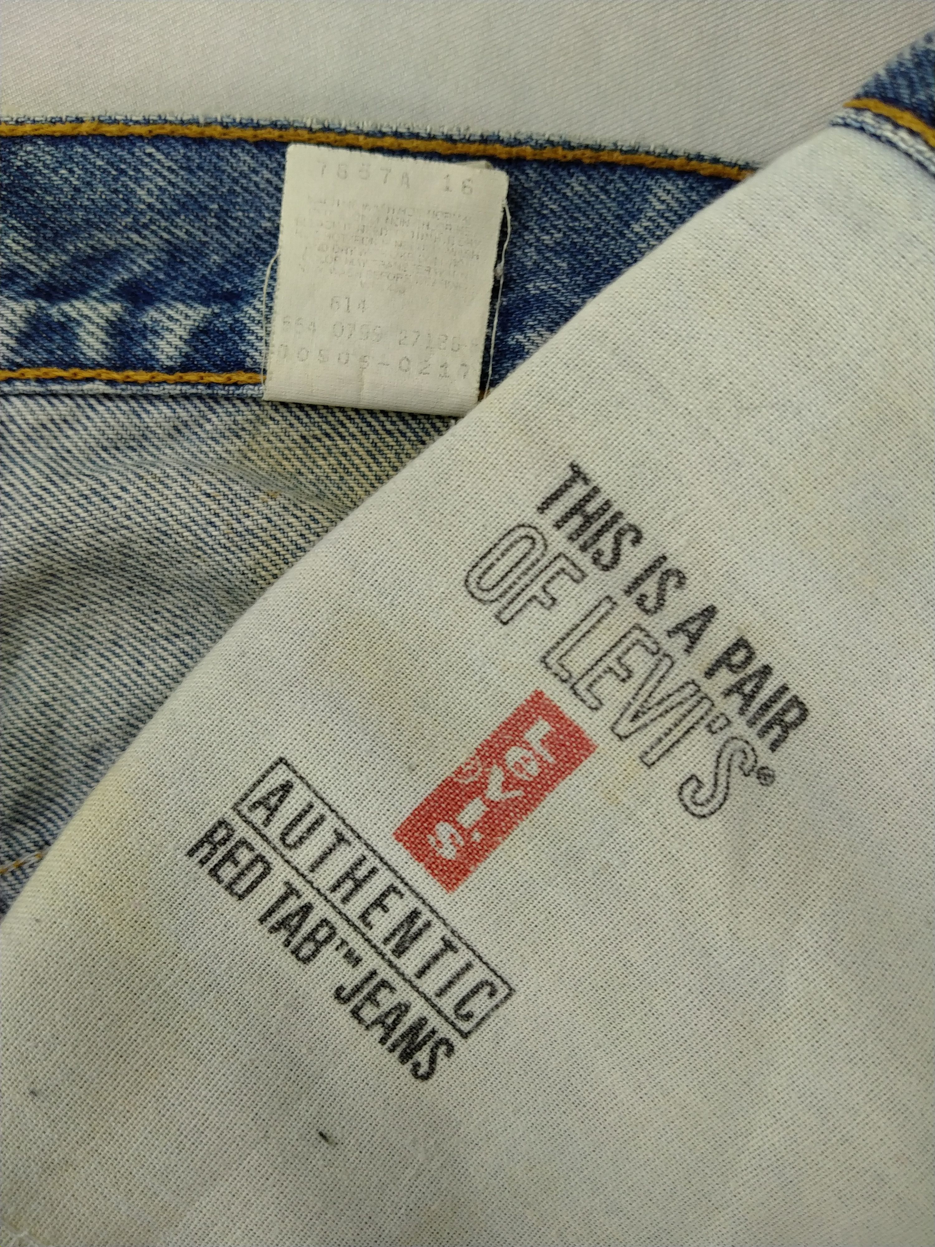 Levi's 90s Dirty Blue Vintage Levi's USA 505 32x29.5 Denim -JN874 Size US 32 / EU 48 - 9 Thumbnail