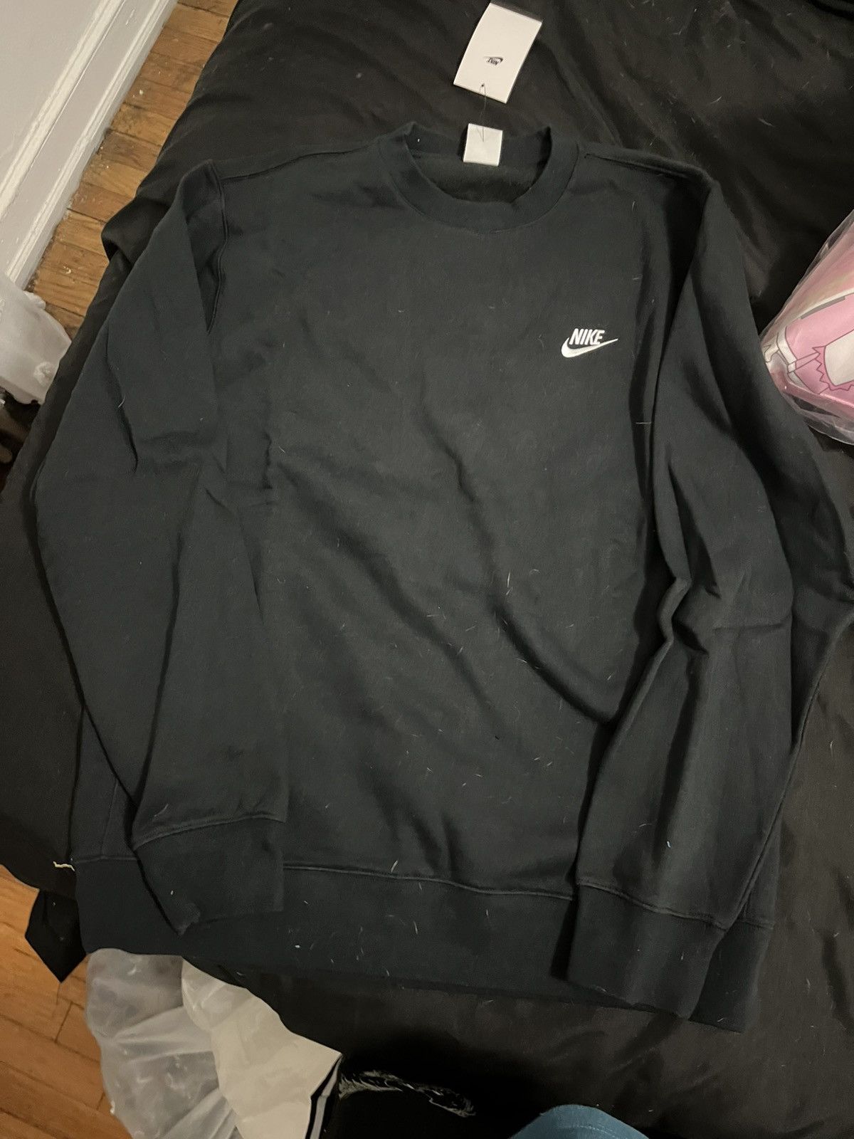 Nike Nike logo crewneck Size US L / EU 52-54 / 3 - 1 Thumbnail