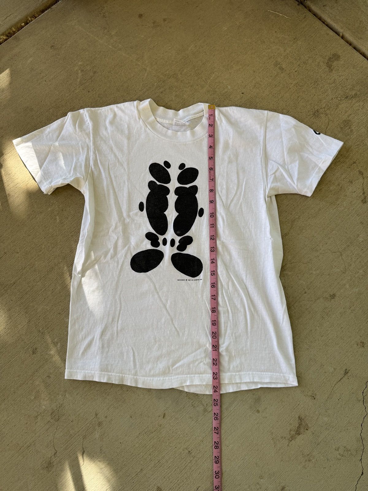 Vintage Vintage Watchmen Comic Rorschach T Shirt Size US S / EU 44-46 / 1 - 5 Thumbnail