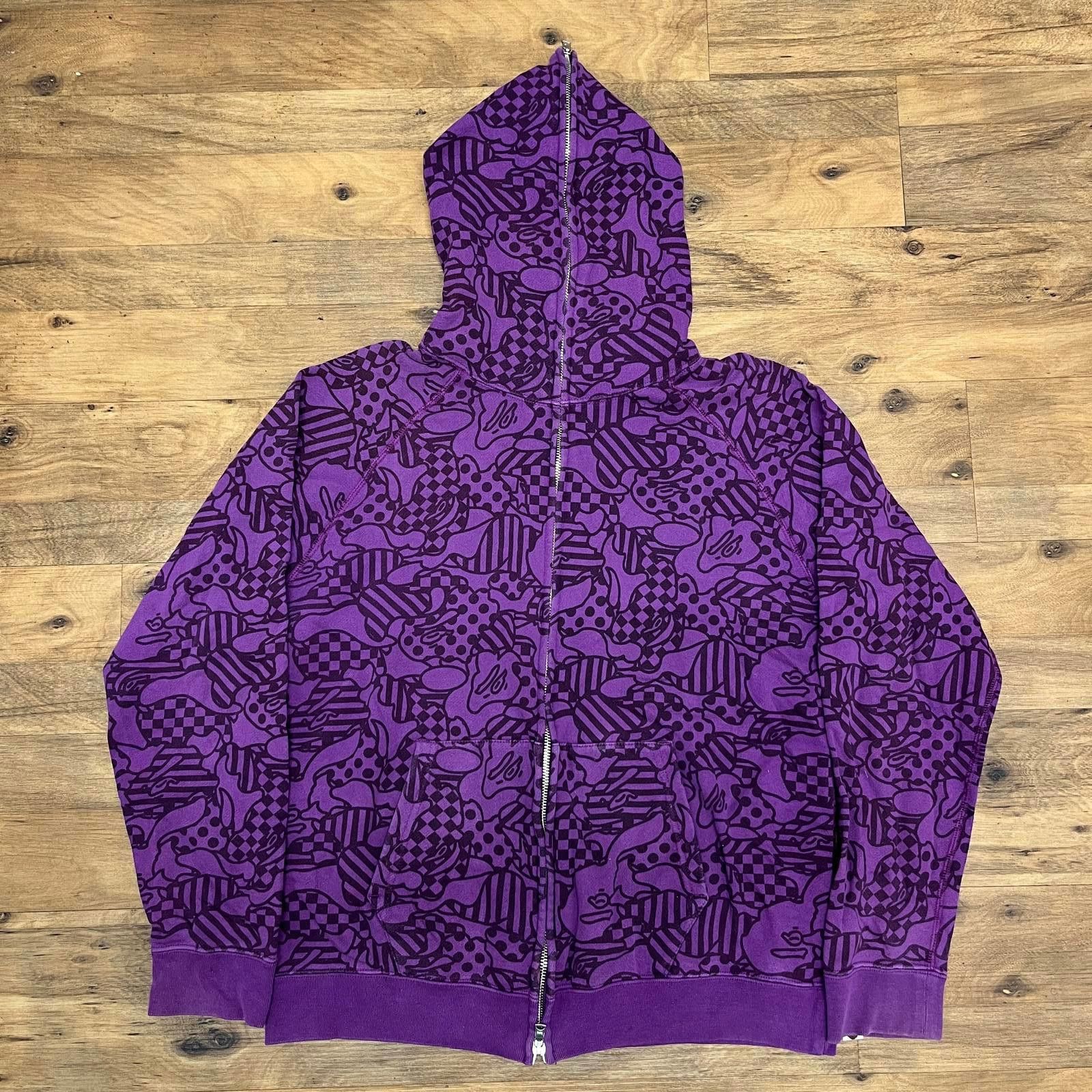 Bape BAPE Baby Milo Full Zip Hoodie - A Bathing Ape Size US M / EU 48-50 / 2 - 1 Thumbnail