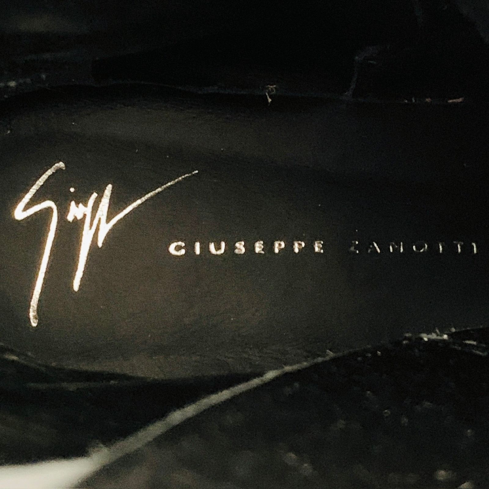 Giuseppe Zanotti GIUSEPPE ZANOTTI Metallic Silver Leather Side Zipper Boots Size US 6 / IT 36 - 7 Thumbnail