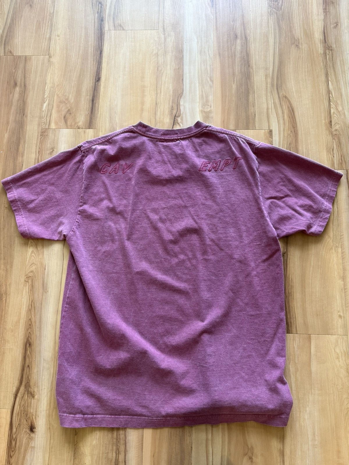 Cav Empt Cav Empt Red Over-dyed T-Shirt Size US L / EU 52-54 / 3 - 2 Thumbnail