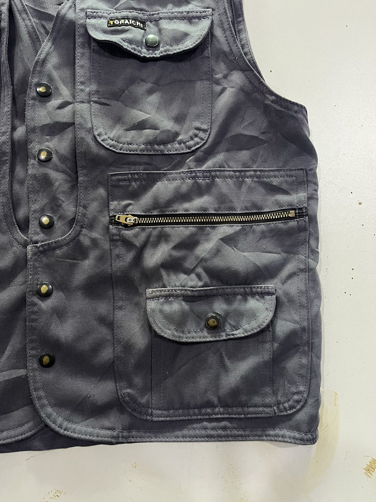 Japanese Brand × Voodoo Tactical Vintage Toraichi Brand Utility Vest Size US M / EU 48-50 / 2 - 4 Thumbnail