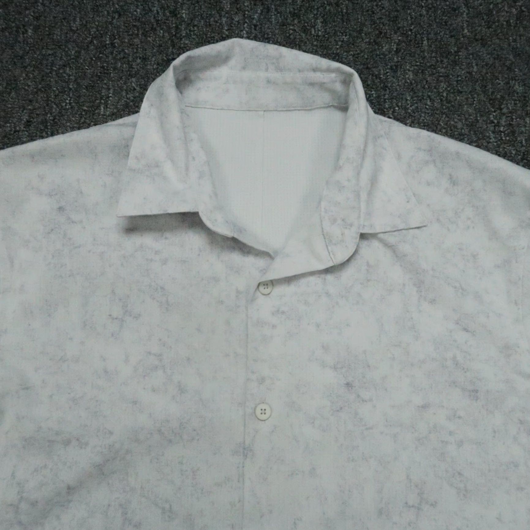 Lululemon Lululemon Shirt Men Medium White Gray Airing Easy Performance Long Sleeve Button Shirt Size US M / EU 48-50 / 2 - 2 Thumbnail