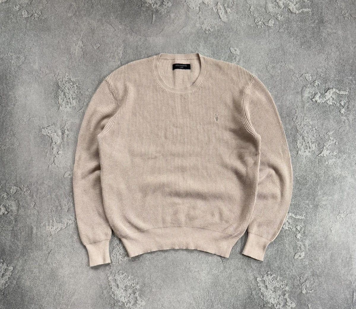 Allsaints × Designer Allsaints L trias crew MK068G knitwear sweater sweatshirt Size US L / EU 52-54 / 3 - 6 Thumbnail