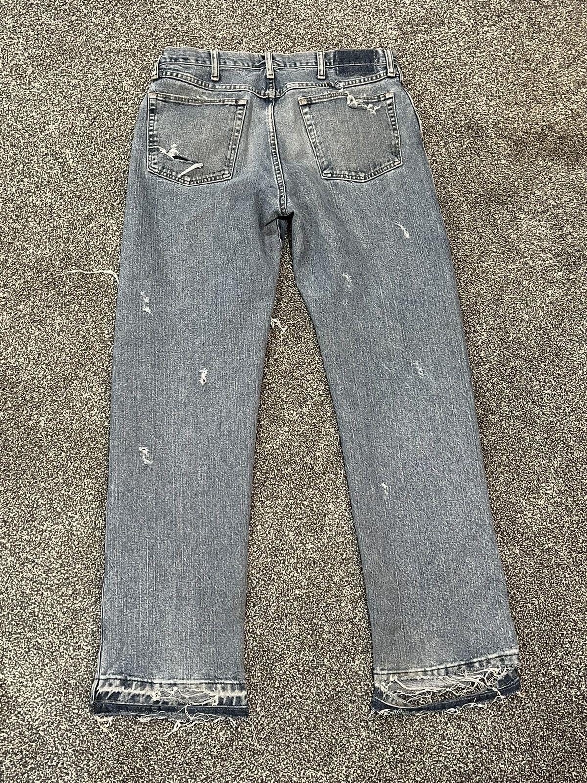 Vintage × Wrangler Wrangler Vintage Distressed Denim 34x32 Size US 34 / EU 50 - 10 Thumbnail