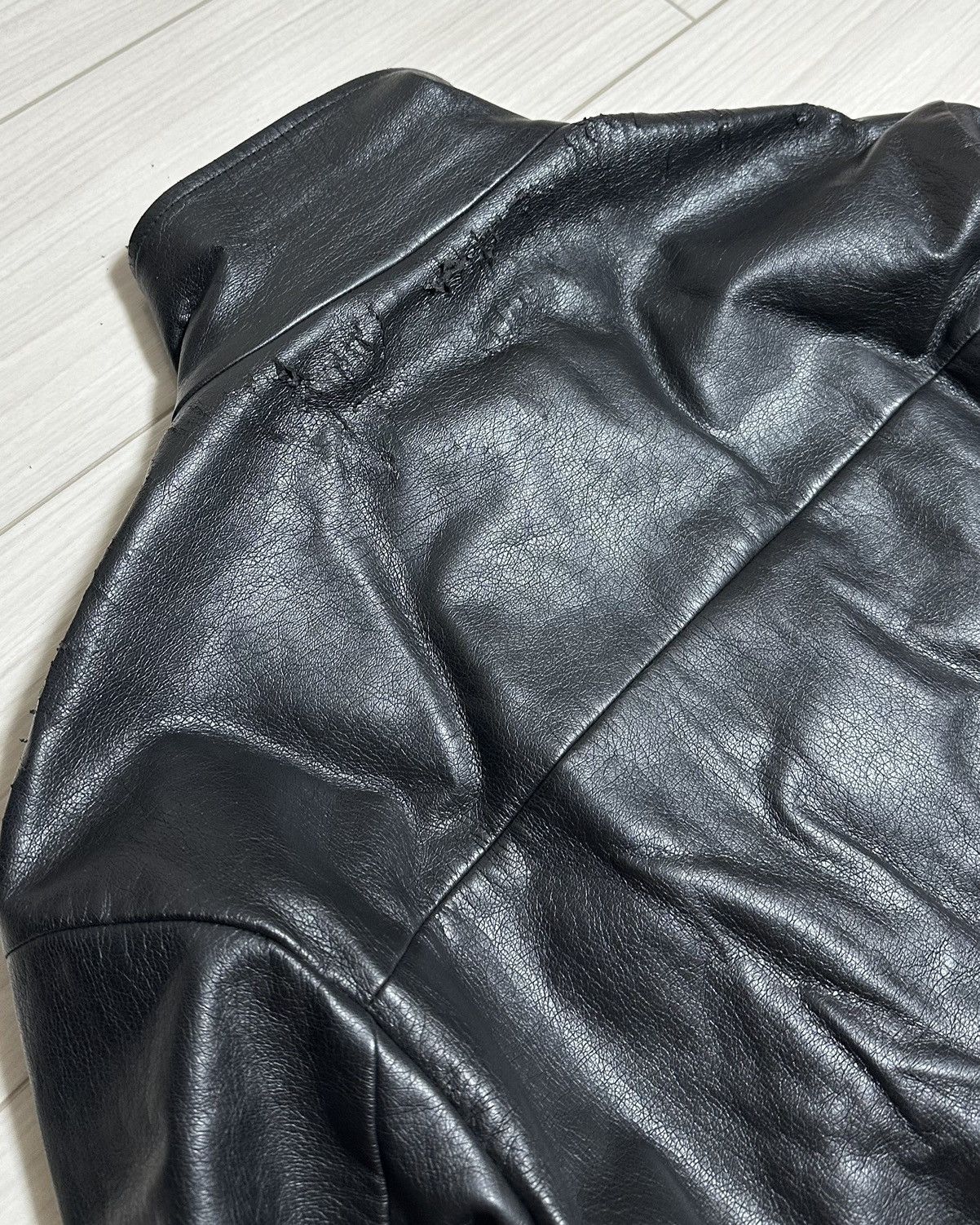 Gosha Rubchinskiy Gosha Rubchinskiy Faux Leather Jacket Size US S / EU 44-46 / 1 - 7 Thumbnail