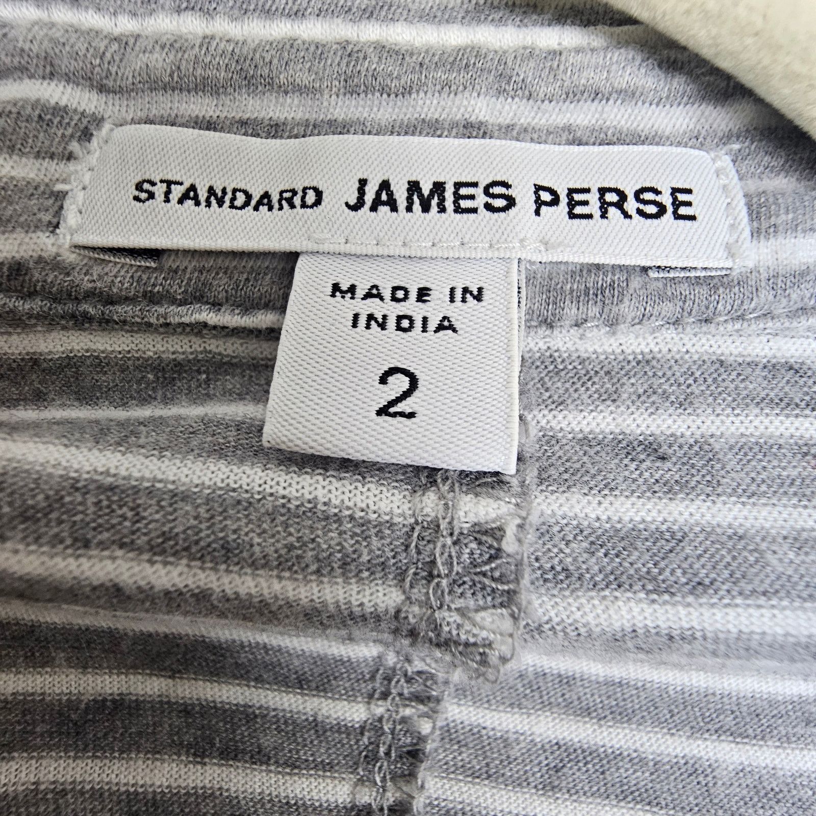 James Perse James Perse Womens Striped Career Corp Classic Top Size 2 Size S / US 4 / IT 40 - 6 Thumbnail