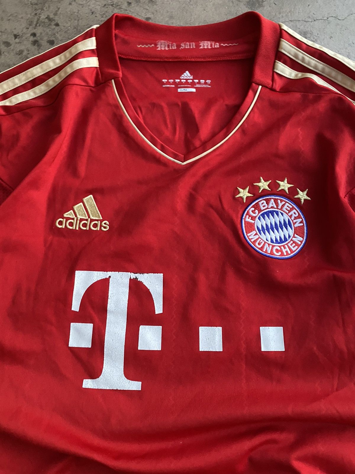 Adidas × Vintage adidas bayern munich munchen 2012/13 Martinez 8 jersey Size US L / EU 52-54 / 3 - 4 Thumbnail