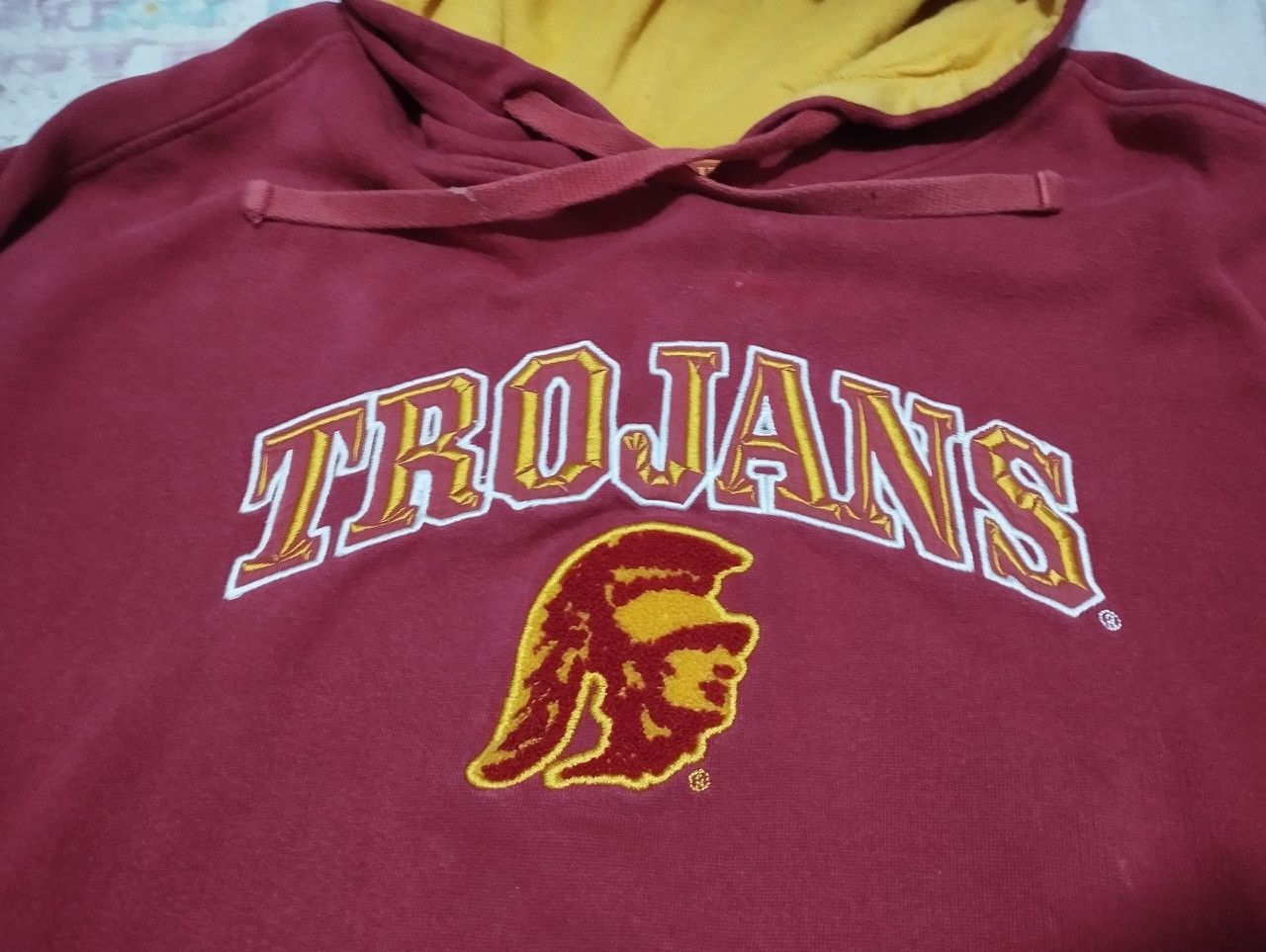NCAA × Vintage Vintage USC Trojans Hoodie Size US XXL / EU 58 / 5 - 3 Thumbnail