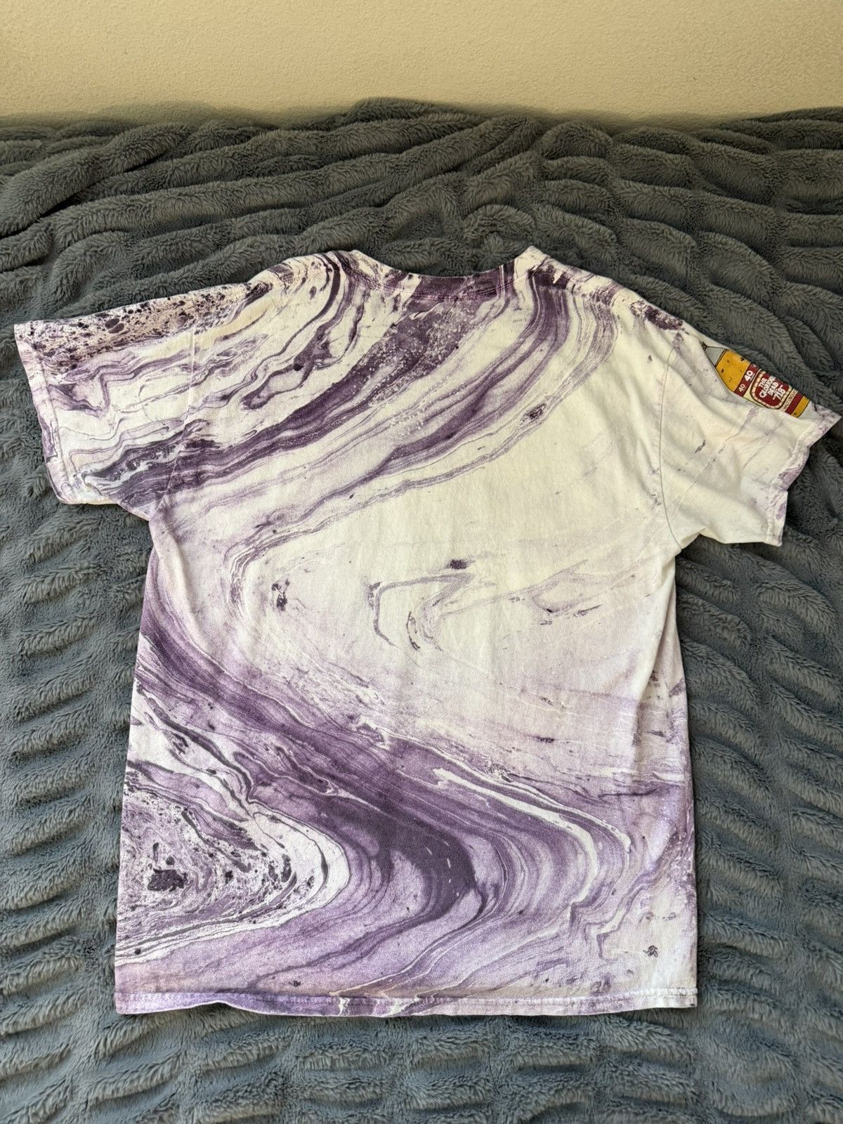 Flatbush Zombies Flatbush Zombies Purple marble ti dye Size US M / EU 48-50 / 2 - 3 Thumbnail