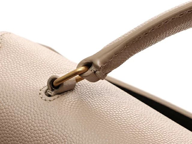 Saint Laurent Paris o1b1hav111024 Size: OS / Mini Handle Bag in Dark Beige Size ONE SIZE - 6 Thumbnail