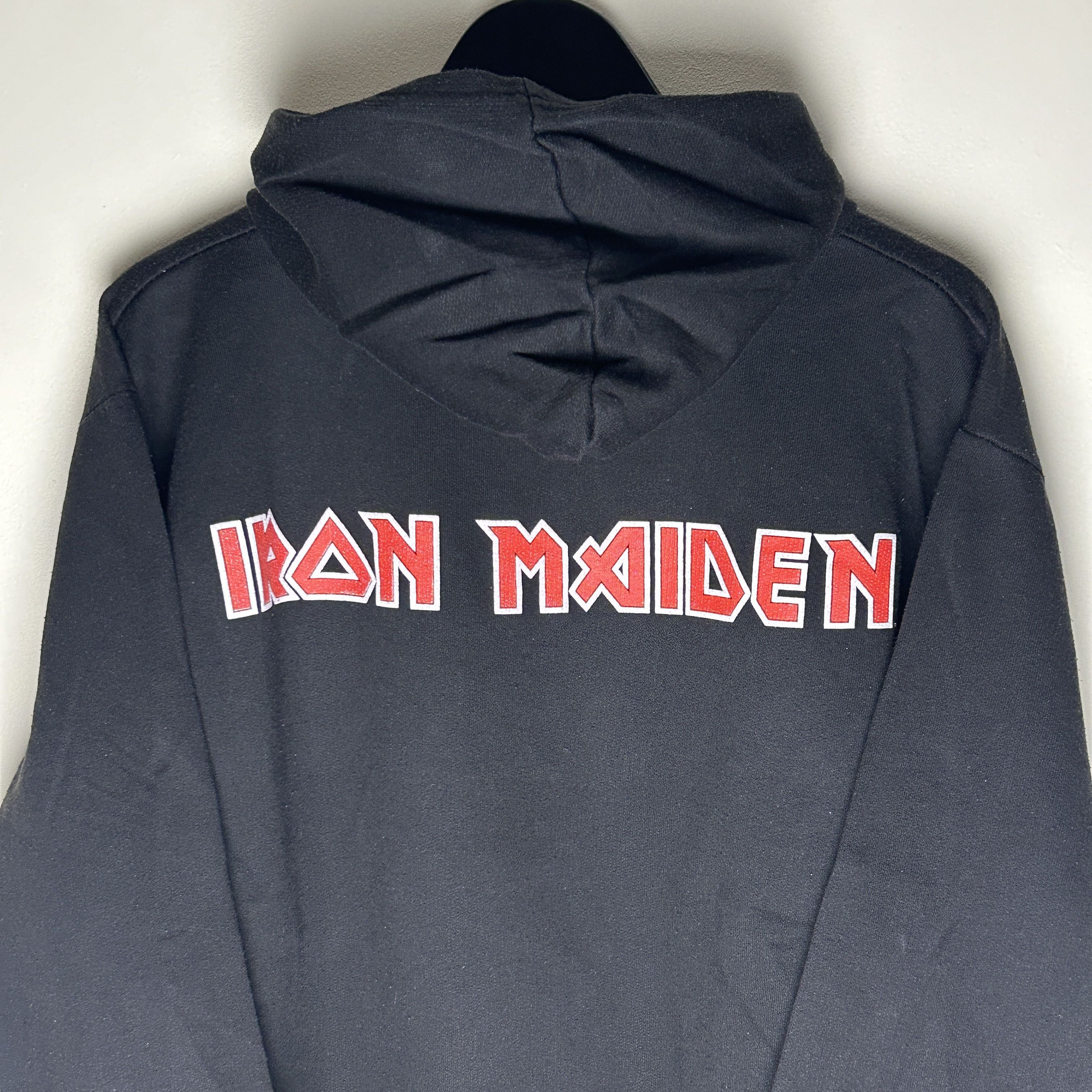 Band Tees Vintage Iron Maiden Powerslave 90's Band Hoodie Size US M / EU 48-50 / 2 - 4 Thumbnail