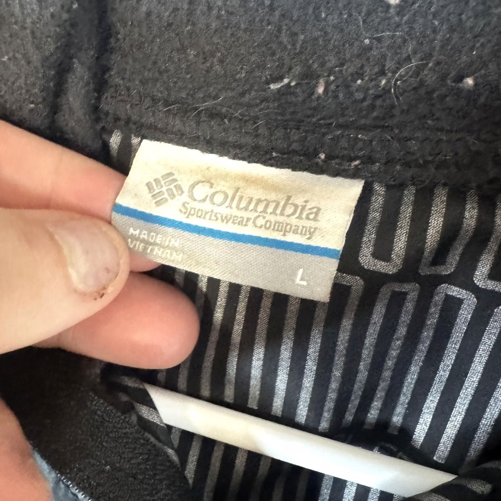 Vintage Columbia Womens Vest Black Quilted Hooded Fleece Insulated Zip L Size L / US 10 / IT 46 - 6 Thumbnail