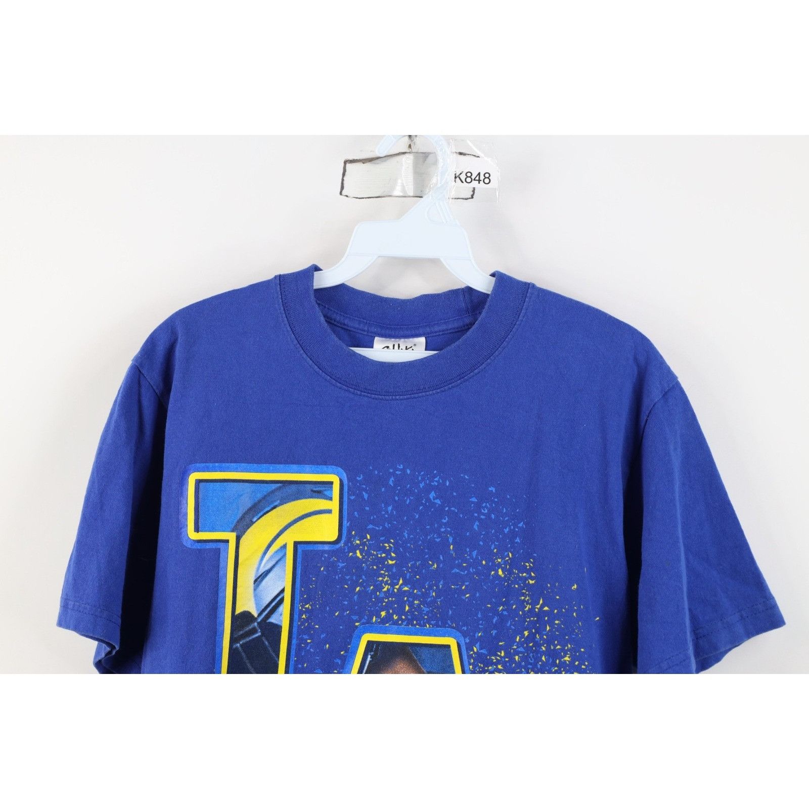 Vintage Y2K Faded Los Angeles Rams LA Rams Football T-Shirt Size US M / EU 48-50 / 2 - 2 Thumbnail