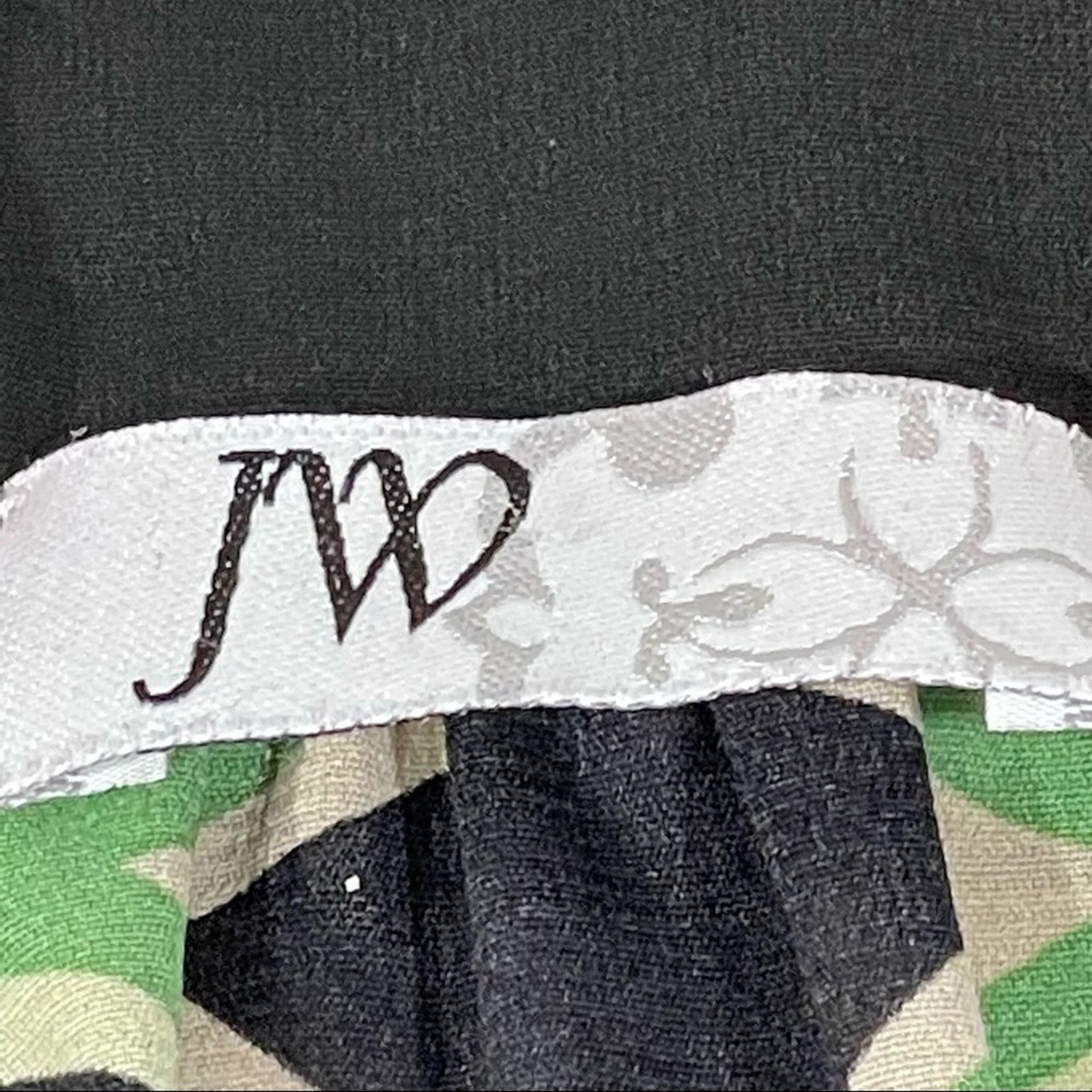 Other JW Black Cut Out Shoulder 3/4 Sleeve Retro Design Shirt XL Size XL / US 12-14 / IT 48-50 - 9 Thumbnail