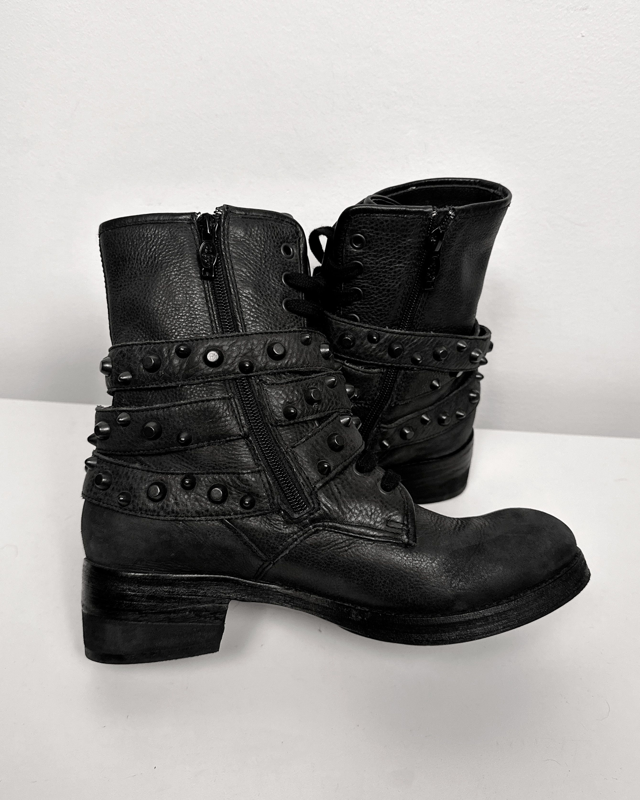 ASH Ash Studded Belts Boots Size US 5.5 / EU 38 - 7 Thumbnail