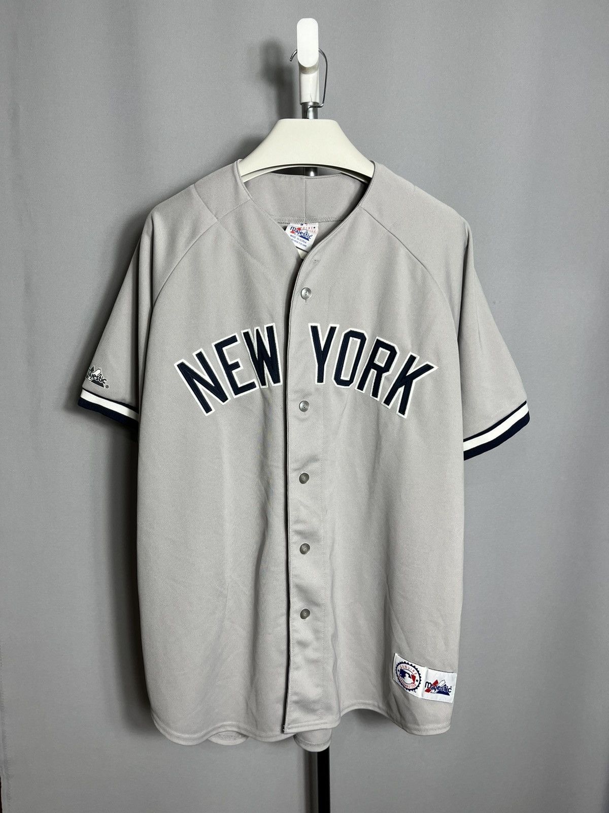 Majestic New York Yankees Majestic MLB Baseball Jersey Shirt Rare Size US XXL / EU 58 / 5 - 1 Thumbnail