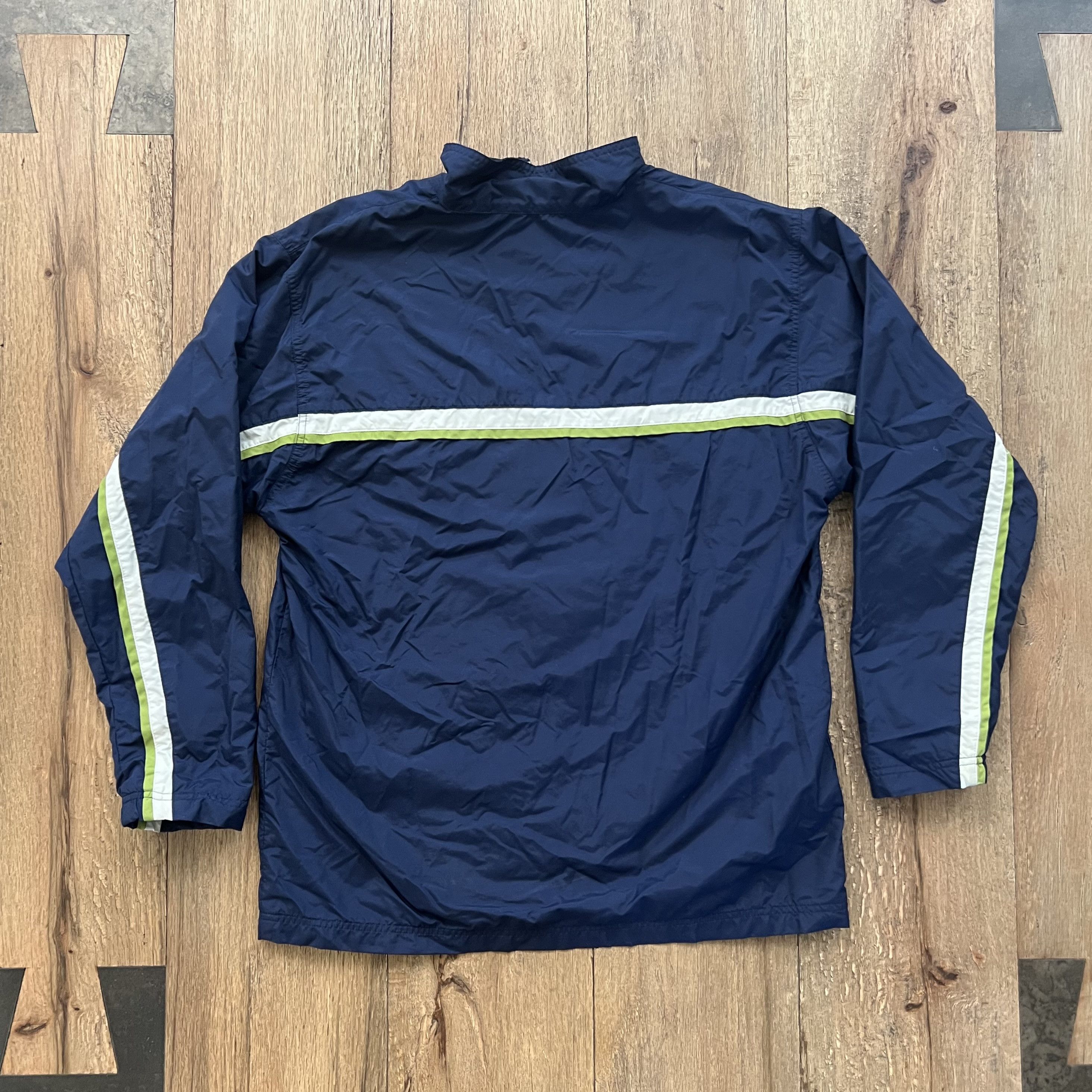 Nike × Vintage Nike Y2K Navy Jacket Full-Zip Size US M / EU 48-50 / 2 - 4 Thumbnail