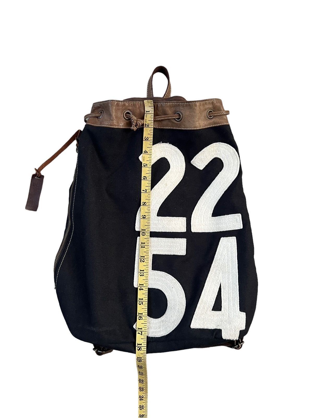 Japanese Brand Tideway 🇯🇵 x Steed Numericals Canvas Backpack Size ONE SIZE - 13 Thumbnail