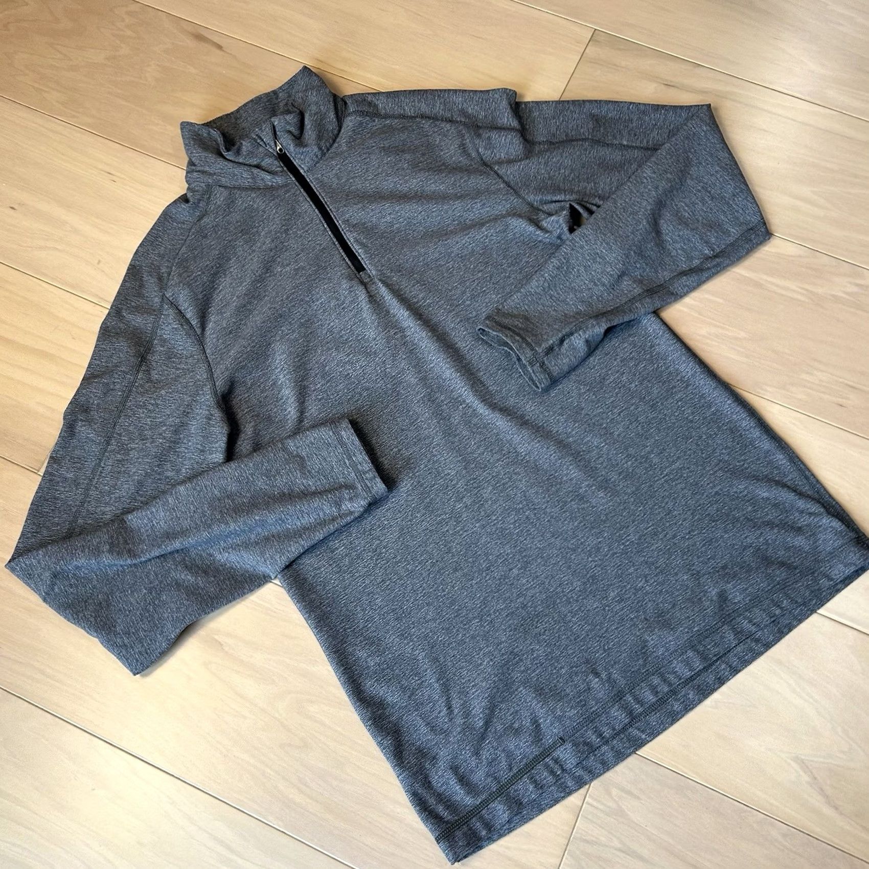 Lululemon Lululemon Pullover Mens S Gray Surge Warm Zip Men Size US S / EU 44-46 / 1 - 2 Thumbnail