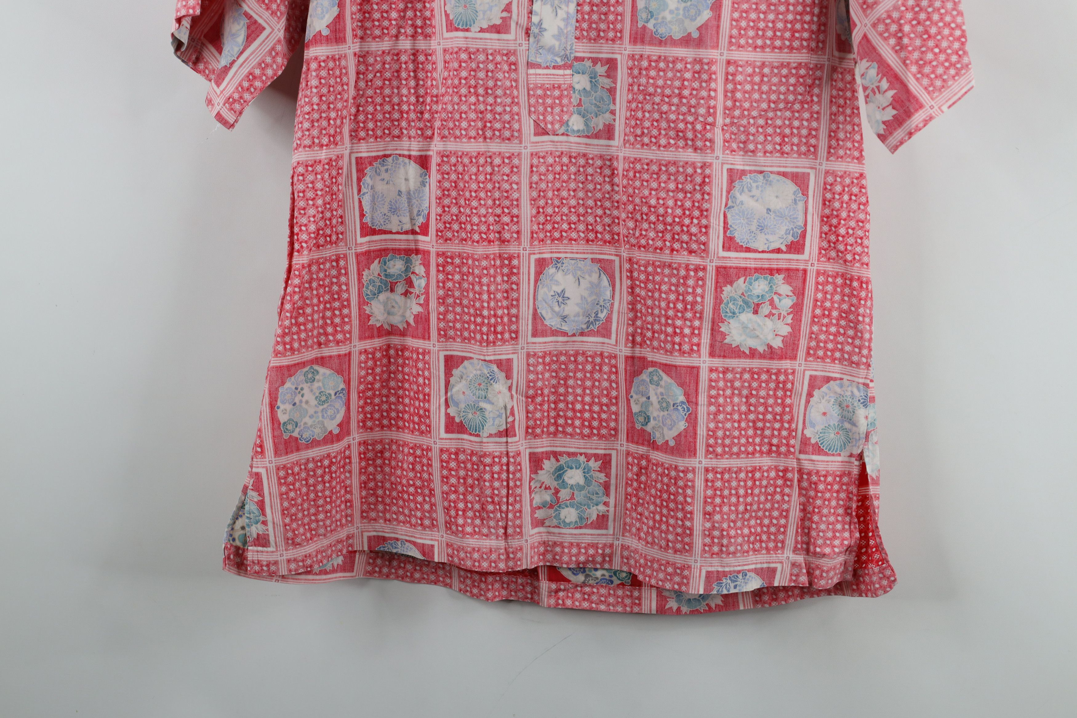 Vintage Vintage 90s Streetwear Floral Hawaiian Button Down Polo Size US M / EU 48-50 / 2 - 3 Thumbnail
